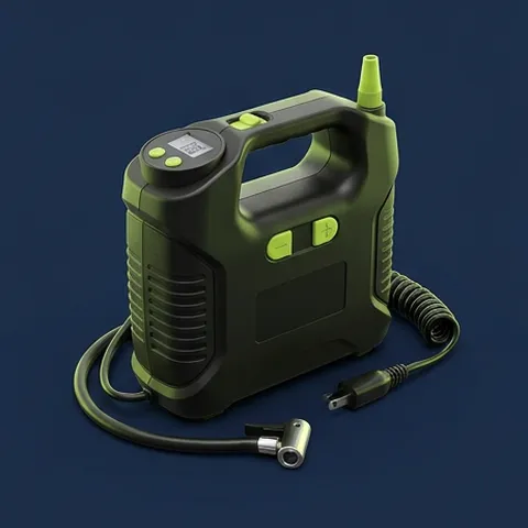 Inflador eléctrico portátil de 12 voltios