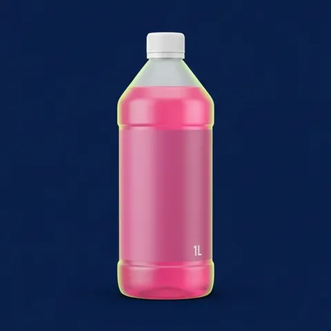Botella de refrigerante rosa, 1 litro